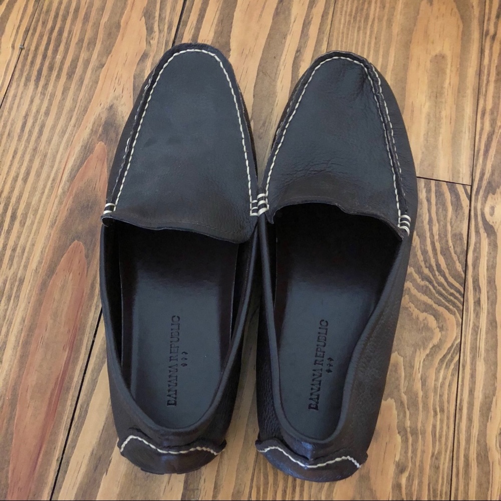 Banana Republic Dark Brown Loafer Slip On